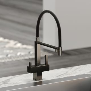 Смеситель для кухни Sancos Moro SC4006GG воронёная сталь