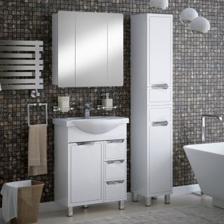 Тумба под раковину Corozo Монро Z3 65см белый SD-00000993