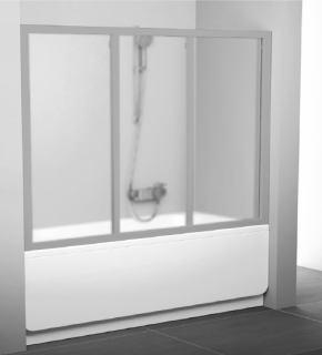 Шторка на ванну Ravak Supernova AVDP3-180 40VY0U02ZG Grape профиль сатин