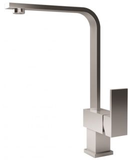 Смеситель для кухни Florentina Сильвер нержавеющая сталь