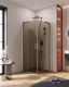 Душевой уголок CEZARES SLIDER-A-2-90/100-BR-GM