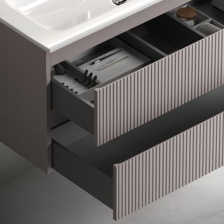 Подвесная тумба под раковину Sancos Snob T SNT60SM 60см Doha Soft