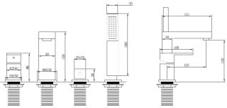 Смеситель на борт ванны ABBER Daheim хром AF8213