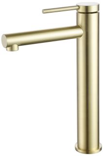 Смеситель для накладной раковины ABBER Emotion золото матовое AF8811G