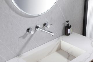 Встраиваемый смеситель для раковины ABBER Emotion AF88121 хром