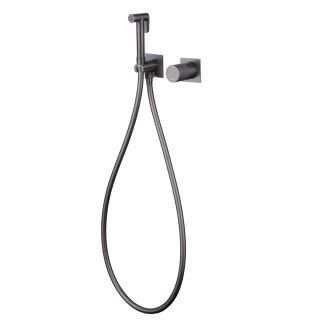 Гигиенический душ ABBER Rund AF8725NG со смесителем никель