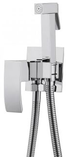 Гигиенический душ со смесителем ABBER Wasserfall хром AF8625