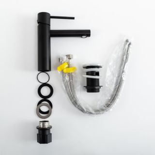 Смеситель для раковины CEZARES RELAX-LS2-NOP черный матовый