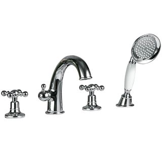 Смеситель на борт ванны Gappo G1189 хром