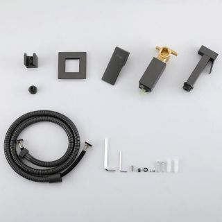 Гигиенический душ Frap F7506-9 Оружейная сталь