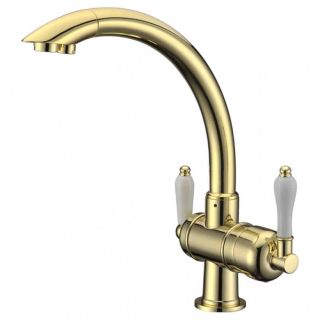 Смеситель для кухни ZORG Sanitary ZR 327 YF BR LIGHT (вывод с производства)