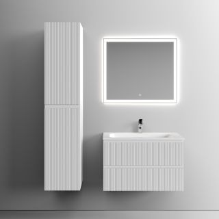 Подвесная тумба под раковину Sancos Snob T SNT80W 80см Bianco