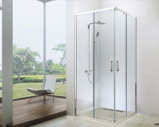 Душевой уголок Berges Solo S 100x100см хром 061121