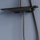 Душевая стойка RGW SP-34B 51140134-04 с термостатом чёрный
