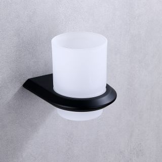 Стакан для зубных щёток ABBER Nord AA1556B чёрный матовый