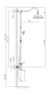 Душевая система Timo Nelson SX-1290/00 хром
