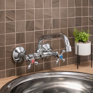 Настенный смеситель для кухни РМС SL71-362 хром