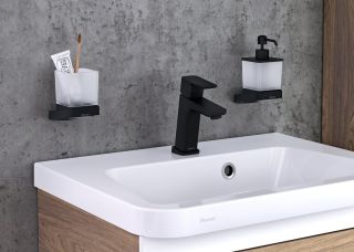 Стакан Ravak 10° чёрный X07P557