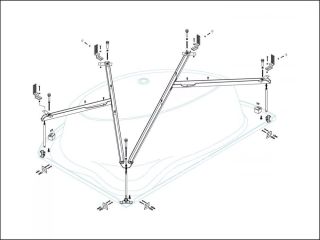 Каркас Cezares TEBE-MF-L