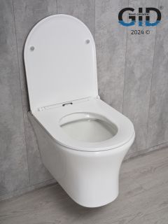 Унитаз подвесной Gid Tr2101 62232Y белый 49x36x36