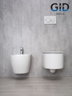 Унитаз подвесной Gid Tr2150 62233Y белый 49x36x36