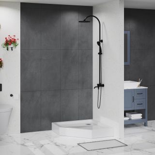 Акриловый поддон BelBagno TRAY-BB-P-90-15-W белый
