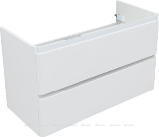 Тумба под раковину Aquanet Эмбер 330469 105 см белый матовый