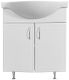 Тумба под раковину Stella Polar Концепт 70см белый SP-00000060
