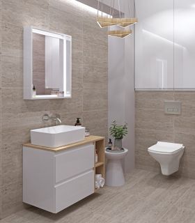 Тумба под раковину Cersanit MODUO SB-SZ-MOD-MO60/Wh 60 см