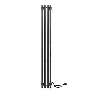 Полотенцесушитель электрический Indigo Style LSE120-18GNSRt 120x18 см оружейная сталь