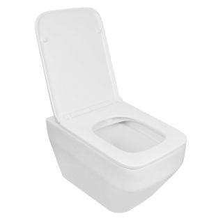 Azario MONEO AZ-0062 унитаз подвесной безободковый с быстросъемным сидением микролифт