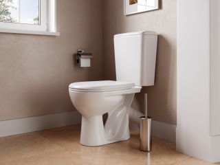 Унитаз-компакт Орион белый, сидение полипропилен