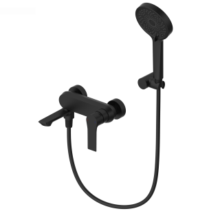 Смеситель для ванны с душем Wonzon & Woghand Brilliant WW-88037079-MB чёрный матовый