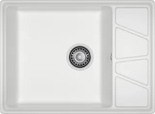 Мойка кухонная GranFest Иней Vertex V-680 L иней