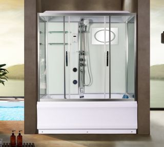 Душевая кабина WW500 EMMER 150/85/55-2 1500х850х2200 с поддоном