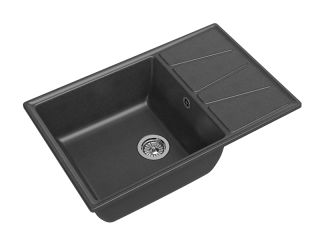 Мойка кухонная GranFest Графит Vertex V-780 L граф