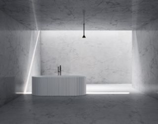 Ванна из искусственного камня ABBER Stein AS9653 170x75см белый матовый