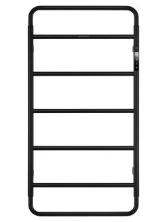 Полотенцесушитель электрический Wonzon & Woghand Wismar WW-AL202-MB 47x90 см чёрный матовый
