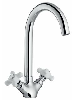 Смеситель для кухни Haiba HB4118 хром