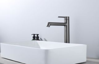 Высокий смеситель для раковины Raglo R20.15.09 графит