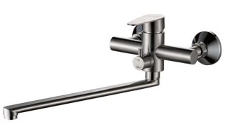 Смеситель для ванны Haiba HB22802 сталь