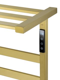 Полотенцесушитель электрический Wonzon & Woghand Frankfurt WW-A1026-BG 48x64 см брашированное золото