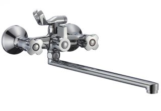 Смеситель для ванны с душем РМС SL116-140 хром