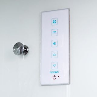 Душевая кабина Deto D80S 80х80х220см высокий поддон