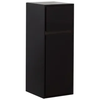 Пенал Aquanet Милан 306376 35 см чёрный