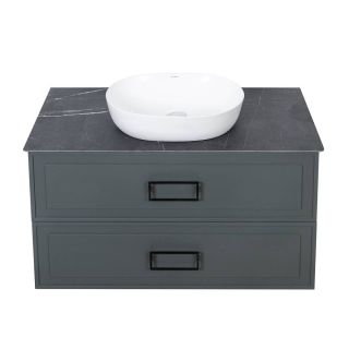 Тумба под раковину La Fenice Cubo TWIN  FNC-01-CUB-G-90-2 87.6 см