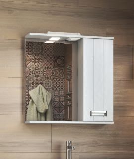 Зеркало Diana 700 правый со спотом z.DIA.70.R.El