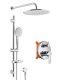 Душевой комплект Swedbe Platta 5536 хром