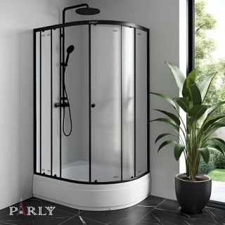 Душевой уголок с поддоном PARLY ZFM1201B L (120х80х195)